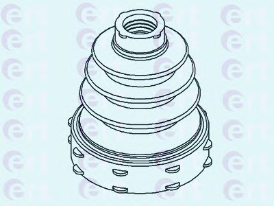 ERT 500432 Bellow Set, drive shaft